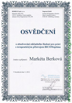Certifikát biorezonance